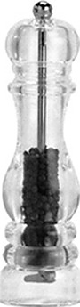 Мельница для перца Paderno 42727-22, 220 мм, акрил / металл, прозрачная