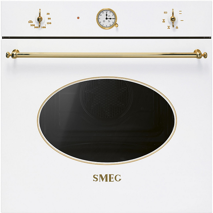 Духовой шкаф SMEG Coloniale SF68C1B 3 Квт 70 л 597х548х592 мм белый
