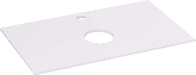 Столешница под накладную раковину Raval Frame 60 белая