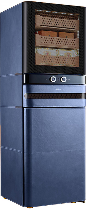 Шкаф для сигар Afidano L8 королевский синий