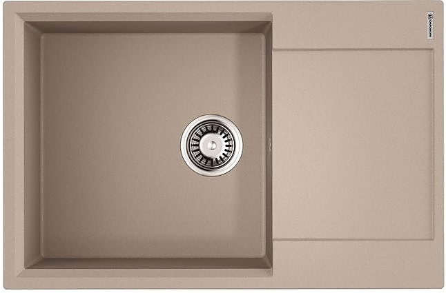 Кухонная мойка Omoikiri Daisen 78-LB-SA Artgranit, бежевый