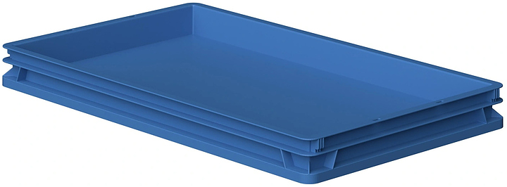 Ящик универсальный iPlast 740x440x70 мм ЭКО, синий