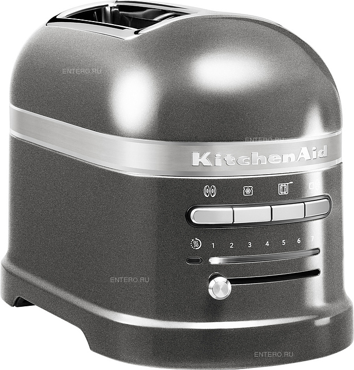 Тостер KitchenAid Artisan 5KMT2204EMS серебряный медальон