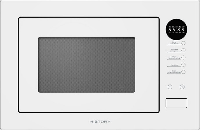 Микроволновая печь HiSTORY MIH 38SG MWH белая