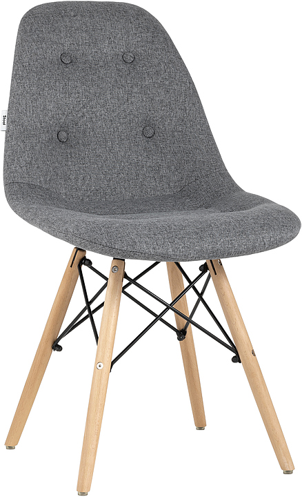 Стул Stool Group DSW SOFT рогожка темно-серый