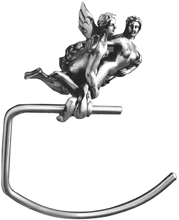 Полотенцедержатель Art&Max Romantic AM-B-0816-T серебро