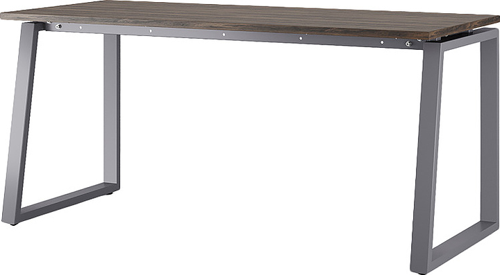 Стол офисный КОБОР TS1-80/70 graphite/charlston