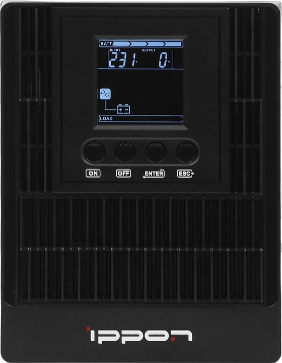 Источник бесперебойного питания Ippon Innova TB 1000 (900 Вт; 1000 В·А) черный