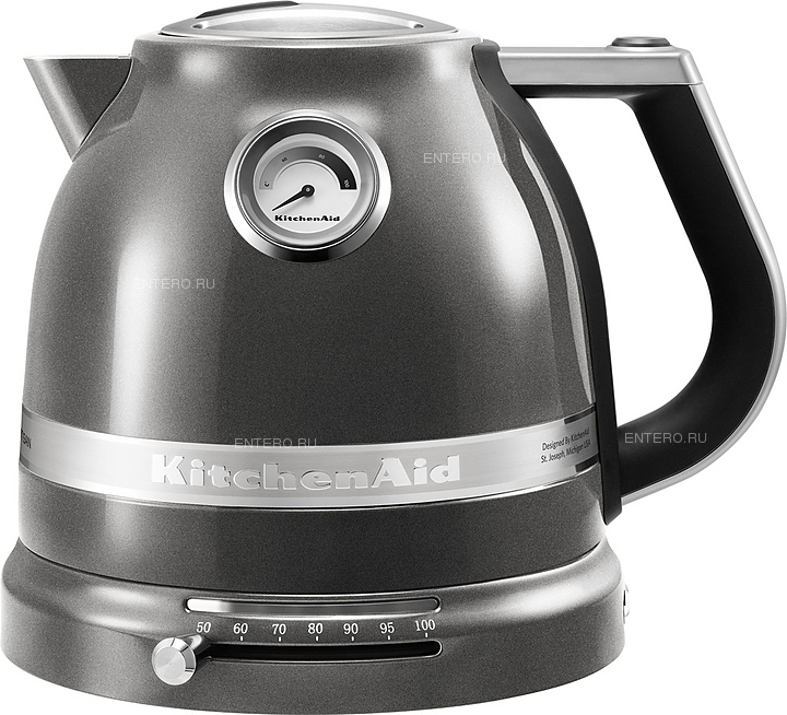 Чайник KitchenAid Artisan 5KEK1522EMS 1,5 л серебряный медальон