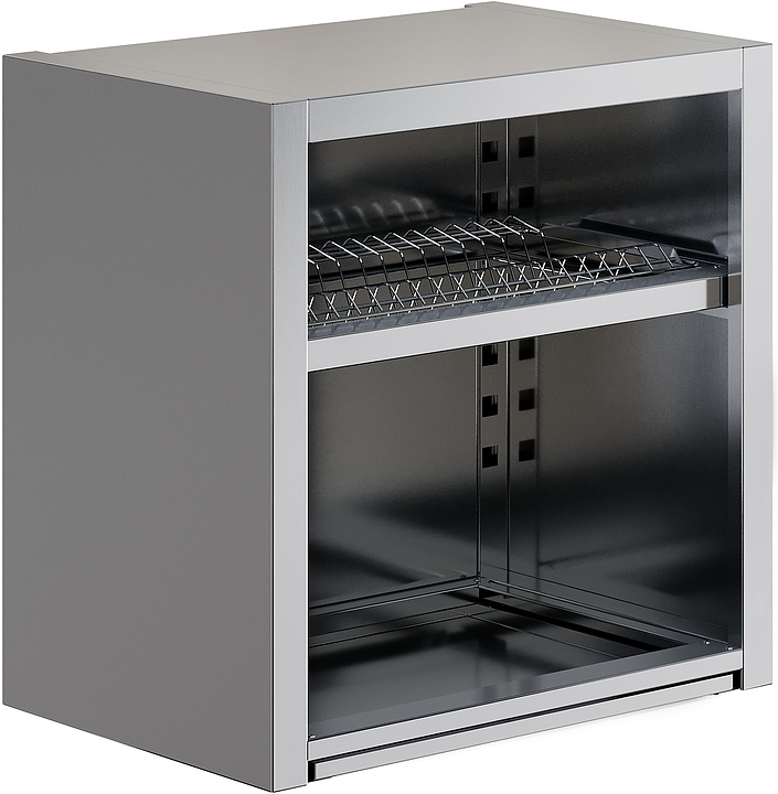 Полка настенная для тарелок Restoinox ПНО-Т-9/4