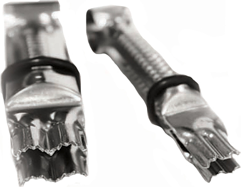 Набор пинцетов для мастики Martellato 002 OC D Полусфера закрытая зубчатая