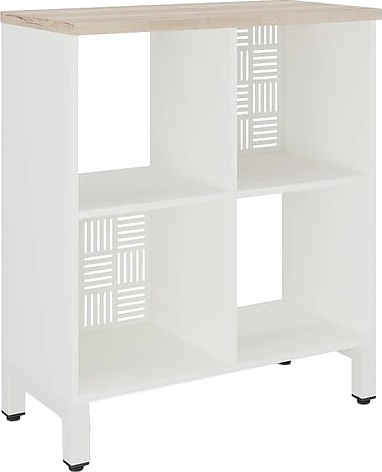 Стеллажная система КОБОР SQ-2Х2 white/natural