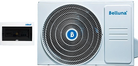 Компрессорно-конденсаторная станция Belluna ККС Р207R на 2-3 потребителя, с ресивером, щитом защиты и 2-3 сигнальными боксами