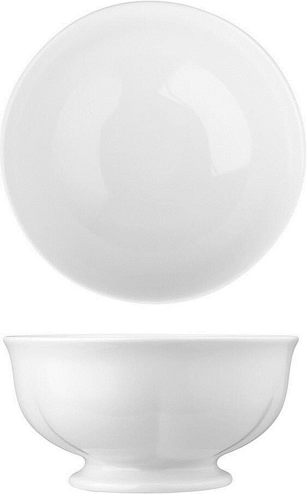 Салатник Noble Bella 401500 620 мл d=15 см h=7,6 см (фарфор) белый