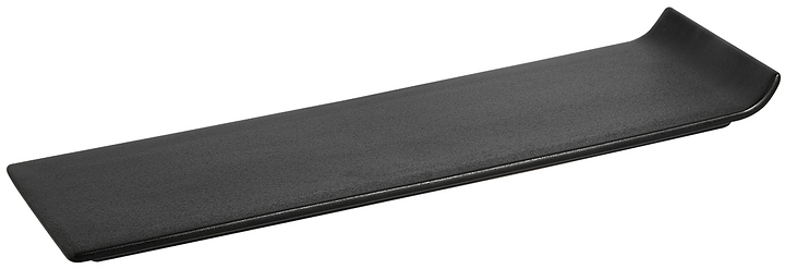 Блюдо для суши прямоугольное Китай Corone Bushido 24076 14" 365х115х27 мм, черный