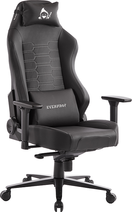 Кресло геймерское Everprof Blackshot (экокожа) черное