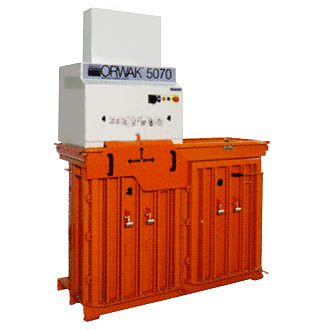 Пресс для уплотнения и пакетирования отходов в кипы 5070-HDC Baler Duble (двухкамерный) ORWAK