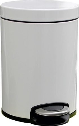 Корзина для мусора Merida SILENT KIB413 эмалированная, 5 л