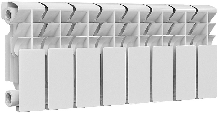 Радиатор Ogint Classic 200 8 секц Qну=640Вт RAL 9016