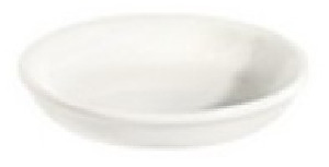 Тарелка глубокая ID Fine Transparent Lona 10000-111108 8 см 35 мл белый