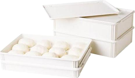 Лоток пластиковый для тестовых заготовок ITPIZZA CASS 6040 07