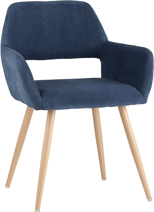 Стул Stool Group Кромвель синий