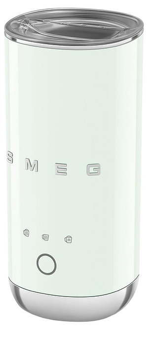Вспениватель молока SMEG MFF02PGEU 500 Вт 180 мл пастельный зелёный, глянцевый
