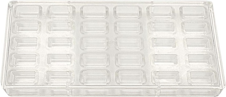 Форма для шоколада P.L. Proff Cuisine 73024145 "Прямоугольник" 30 ячеек
