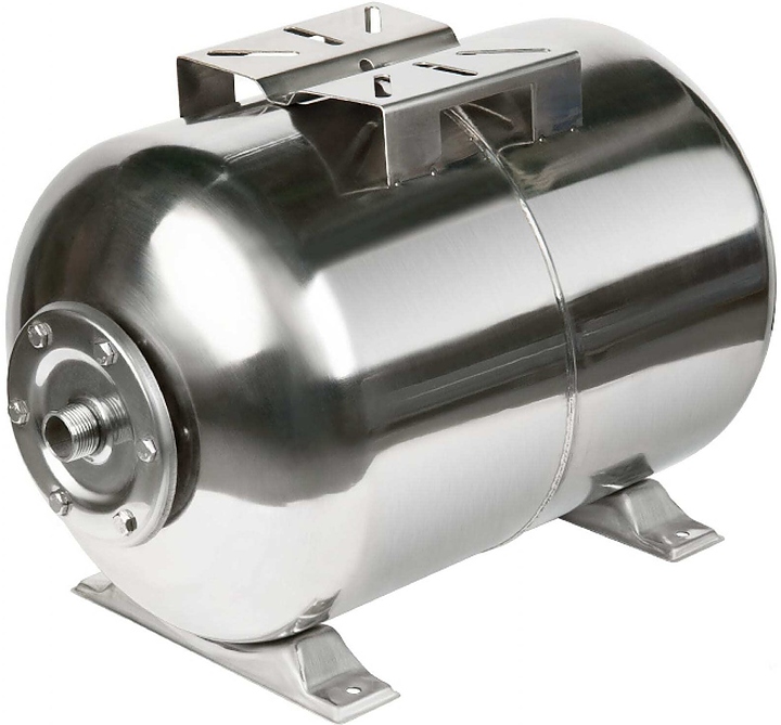 Гидроаккумулятор Unipump 50 л (нерж.) горизонтальный