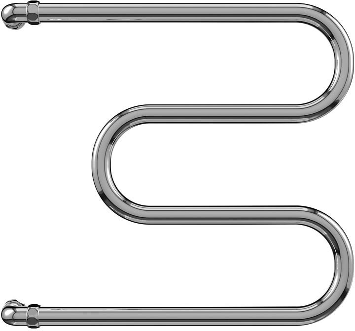 Полотенцесушитель водяной Terminus М-образный Ду 20 (3/4") НР 50х50 см, боковое подключение б/к