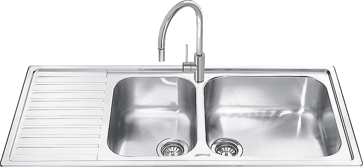 Кухонная мойка SMEG LG116S-2