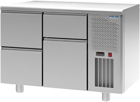 Стол холодильный POLAIR TM2GN-21-G без борта