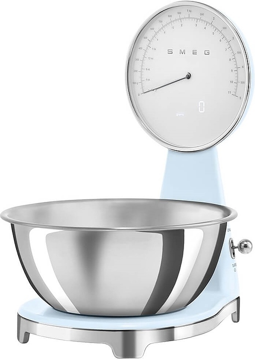 Весы кухонные SMEG KSF01PBWW пастельные голубые