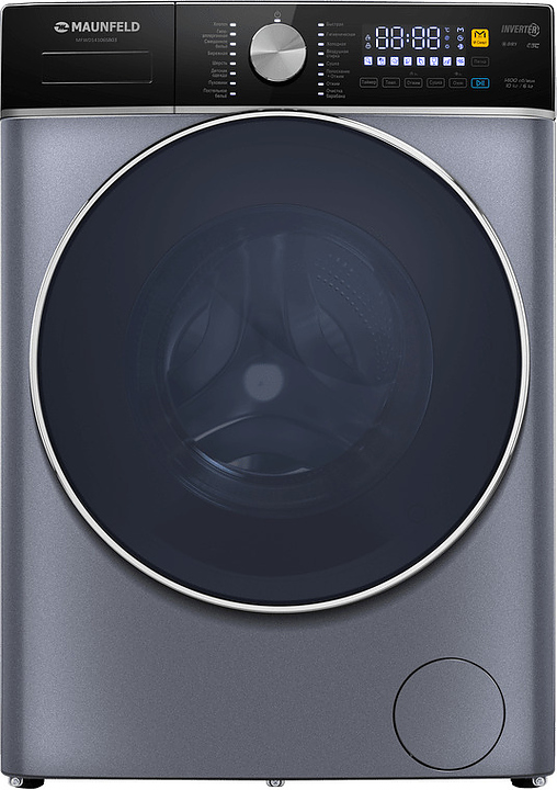 Стирально-сушильная машина Maunfeld MFWD14106SB03 серебристая