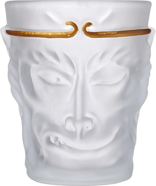 Чашка чайно-кофейная P.L. Barbossa Barista S0632 Monkey King 240 мл d=7,3 см h=9 см (стекло) матовая