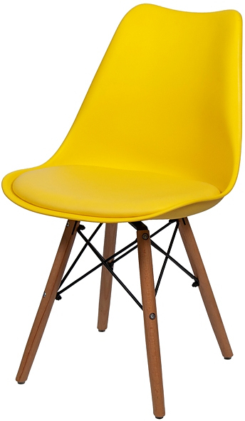 Стул BentWood Eames S/EMS желтый