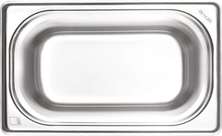 Гастроемкость KAPP 31014100 GN 1/4 (265х162х100) нерж. сталь
