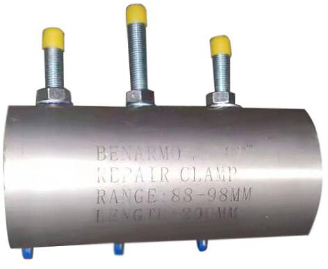 Хомут ремонтный с замком Benarmo Ду 100 Дн 108-118 L=200 мм