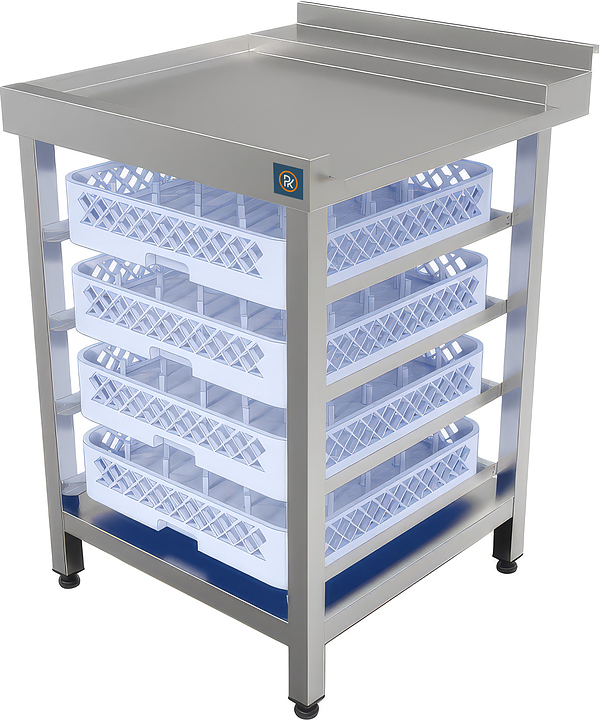 Стол для посудомоечной машины РЕКОМ СПМ/3-60/75/85 П (правое крыло)