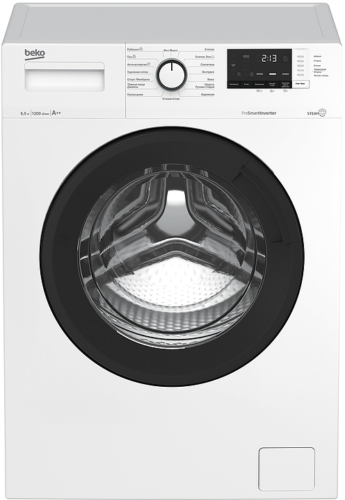 Машина стиральная Beko WSRE6H612ZAWI