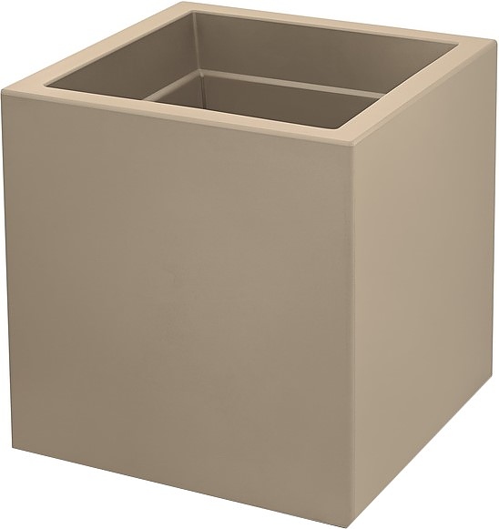 Кашпо Green Land Cubo (50x50x50 см) светло-коричневое