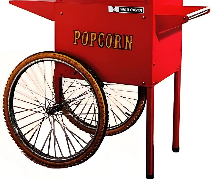 Тележка для аппарата для попкорна Hurakan HKN-PCORN-T