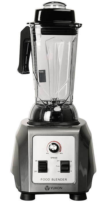 Блендер барный Yukon YBB-25M 1.68 кВт 2.5 л, черный, серебристый