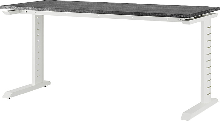 Стол офисный КОБОР L2-100/70 white/glazed