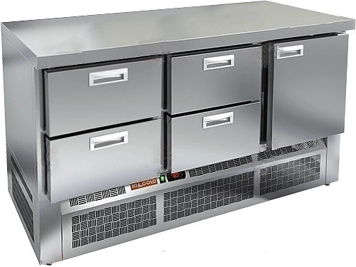 Стол морозильный HICOLD GNE 221/TN О без борта