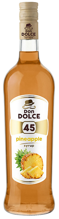 Сироп Don Dolce 79748 Ананас 1 л (бутылка стекло)