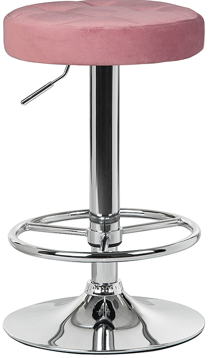 Табурет барный DOBRIN 5008-LM BRUNO (пудрово-розовый)