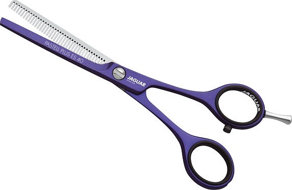 Ножницы парикмахерские JAGUAR Pastell Plus ES 40 Viola 5.0" (13 см), 40 зубцов