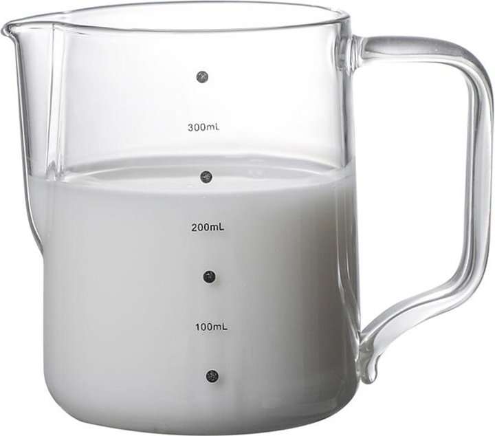 Питчер P.L. Barbossa S0563-350 Coffee Art 350 мл (стекло) с мерной шкалой