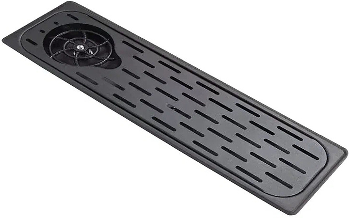 Ринзер Manifesta Sparklo circle JRSSB65212 650х215х20 мм встраиваемый, черный